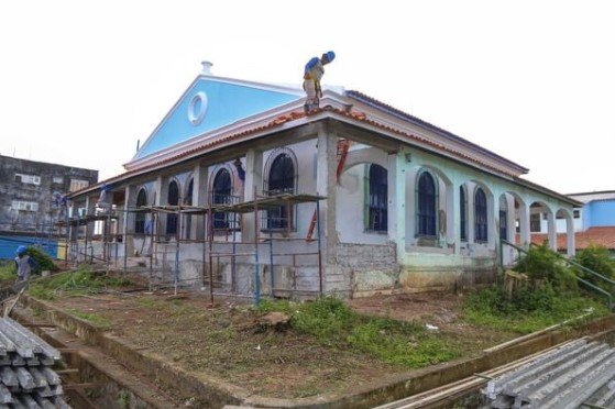 Escola Municipal Abrigo Filhos do Povo, na Liberdade, será ampliada. Crédito: Bruno Concha/Secom PMS