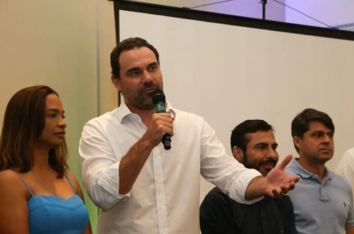 O parlamentar também comentou a relação do partido com a prefeitura de Salvador e o prefeito Bruno Reis (UB) - Foto: Denisse Salazar | Ag. A TARDE