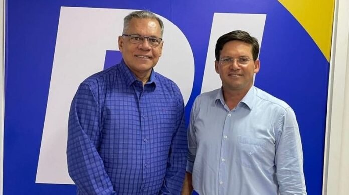 Os dois reuniram para tratar da possível chegada do ex-prefeito ao partido | Bnews - Divulgação Divulgação