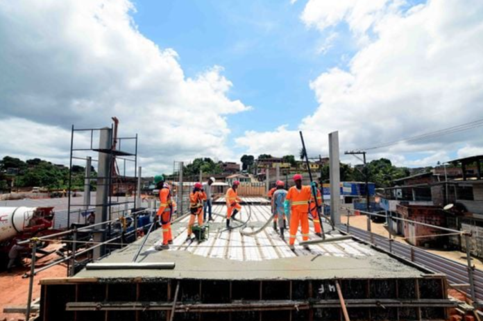 Novo Mané Dendê tem 30% das obras concluídas. Crédito: Jefferson Peixoto/Secom PMS