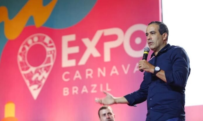 Prefeito participou da abertura do Expo Carnaval Brazil, no Centro de Convenções de Salvador - Foto: Olga Leiria | Ag. A Tarde