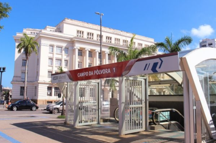 Metrô será gratuito para estudantes que farão Enem. Crédito: Divulgação/CCR Metrô