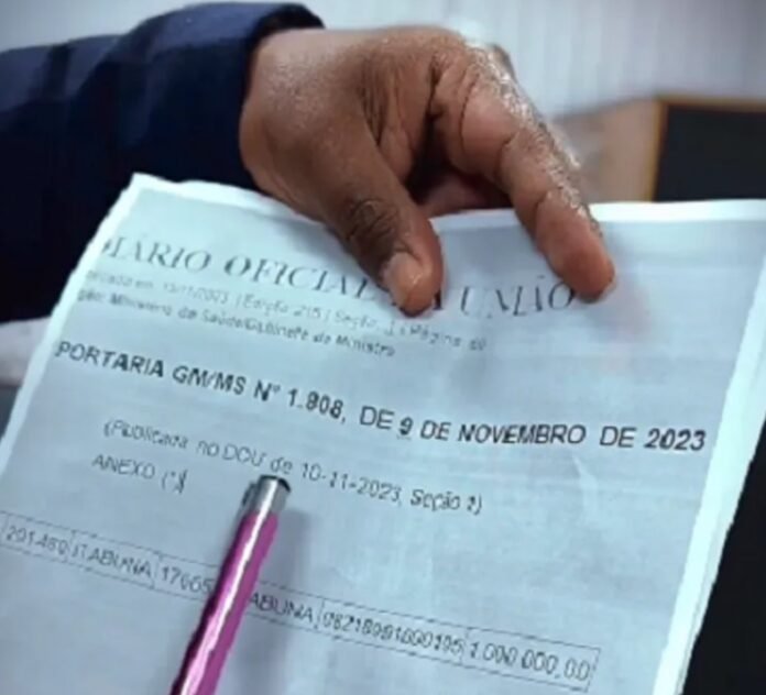 Verba para melhorias na Saúde do município de Itabuna foi destinada desde o último dia 11 de novembro - Foto: Reprodução | Instagram