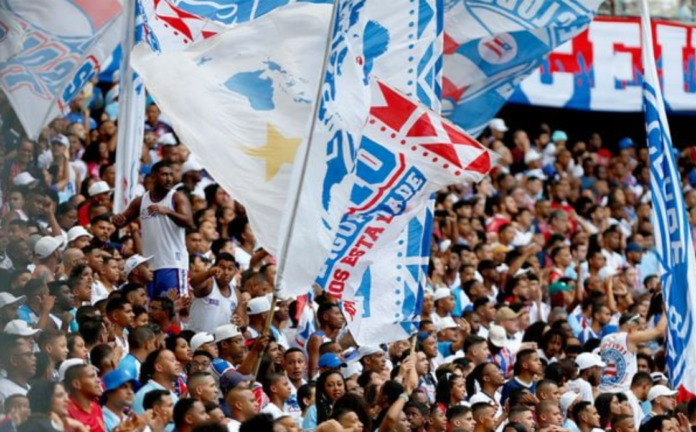 Torcida do Bahia ganhou uma nova modalidade no plano de sócios do clube. Crédito: Felipe Oliveira/EC Bahia