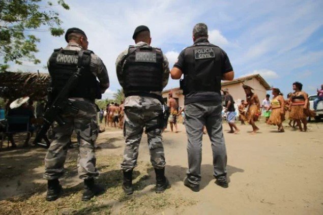 Policiais reforçam policiamento no Extremo Sul da Bahia Crédito: Alberto Maraux/SSP-BA