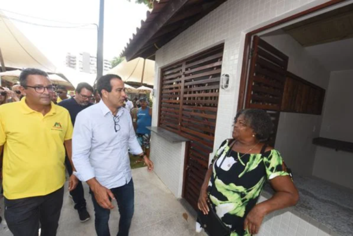 Nova colônia de pescadores é entregue no Largo da Mariquita Crédito: Valter Pontes/Secom PMS