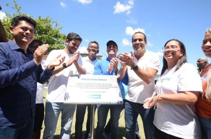 Entrega de obras em Ilha de Maré - Foto: Betto Jr | Secom PMS