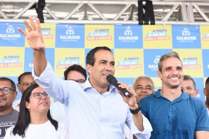 O prefeito Bruino Reis detalhou a operação - Foto: Valter Pontes / Secom PMS