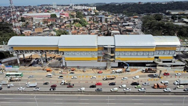 Teleférico deve levar população do subúrbio por cima do Parque São Bartolomeu até a Estação de Campinas de Pirajá, chegando ao metrô, diz Bruno Reis - Foto: Manu Dias | GOVBA