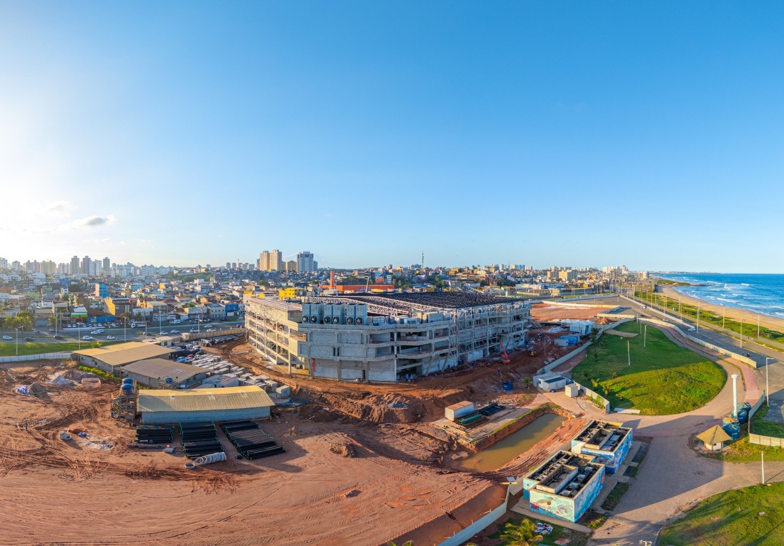 Arena Multiuso avança para a etapa final das obras