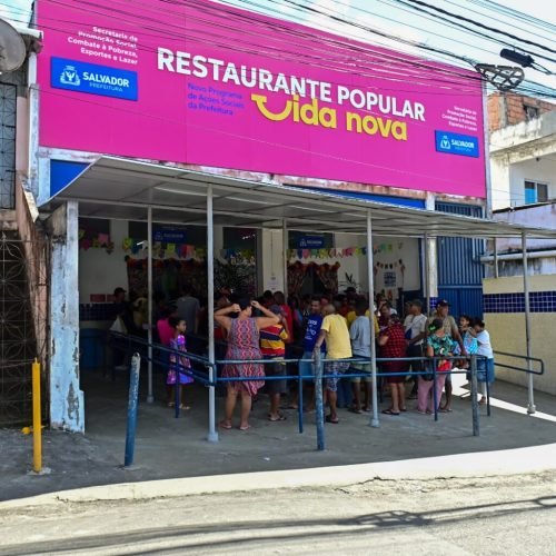 Restaurante Popular Vida Nova de Sussuarana 

Foto: Jefferson Peixoto/ Secom PMS
