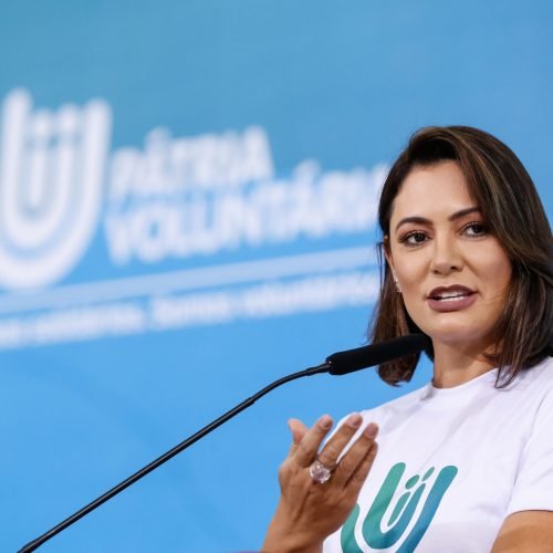 A ex-primeira dama detonou o enteado nas redes sociais

Foto: Alan Santos/PR