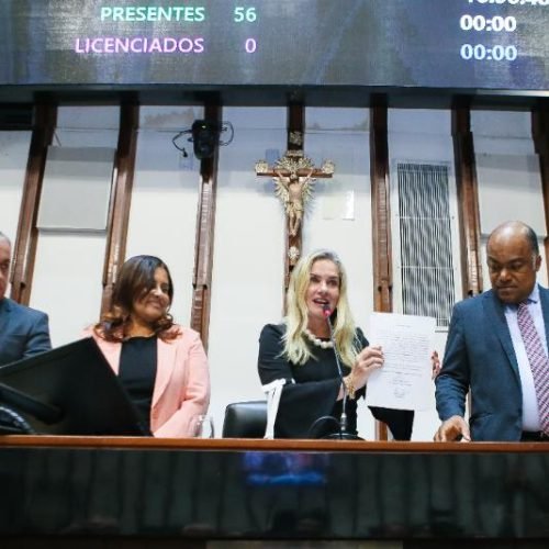 Chefe do Legislativo garantiu que a atual gestão continuará a "trabalhar incansavelmente pelos interesses maiores do povo baiano"
Foto: VannerCasaes/AgênciaALBA