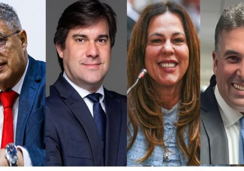 O líder do governo, Rosemberg Pinto indicou Niltinho (PSD) para a vice-liderança da Maioria. Já Soane Galvão designou Patrick Lopes para ocupar a 2ª vaga de vice-líder da liderança do Avante

Foto: AscomALBA/AgênciaALBA