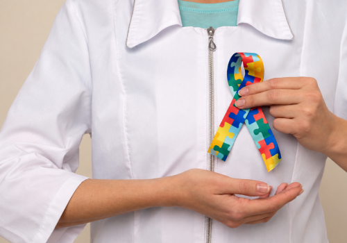 Laço Colorido de Conscientização do Autismo 

Foto: Imagem criada por IA