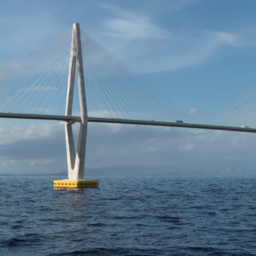 Ilustração: Projeto da Ponte Salvador-Itaparica