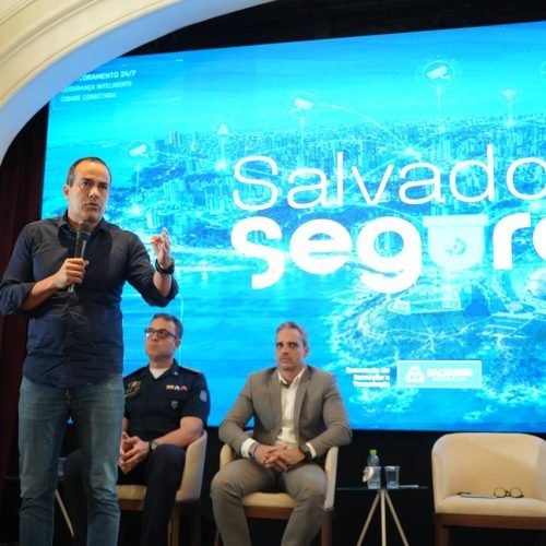 Salvador Segura: Prefeitura lança projeto que prevê uso de 10 mil câmeras e Inteligência Artificial para prevenção e combate à violência

Fotos: Betto Jr. / Secom PMS