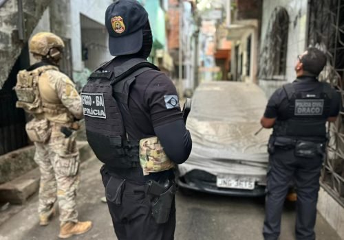 Criminosos envolvidos com mortes violentas, comércios de entorpecentes e armas, lavagem de dinheiro e corrupção de menores foram localizados pelas Forças Estaduais e Federais da Segurança Pública

Foto: ASCOM SSP