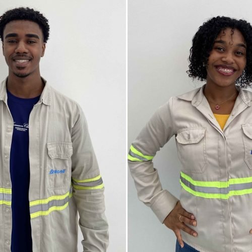 Noeldson e Ailla são jovens aprendizes da Bracell/ 

Fotos: Acervo Bracell