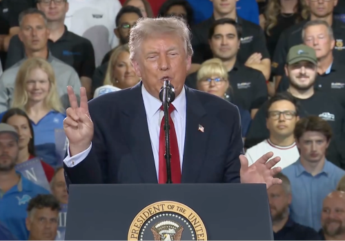O presidente norte-americano, Donald Trump, impôs tarifas ao Brasil

Foto: Fotos Públicos