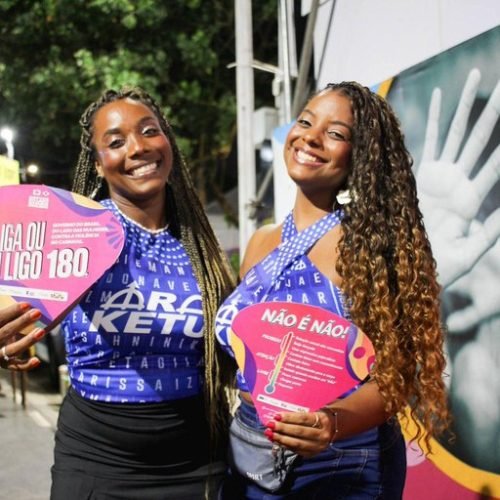 Campanha Se liga ou eu ligo 180, em Salvador (BA)