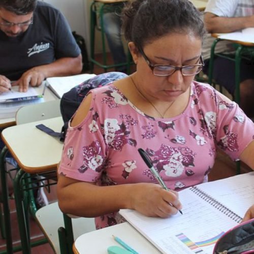 População com 60 anos ou mais era mais da metade (58%) do total de analfabetos em 2025

Foto: Silvio Turra/SEED Paraná