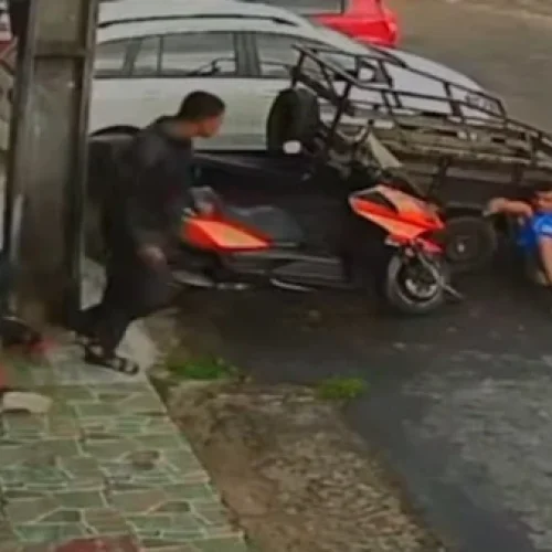 agerssõa a foluões no bairro do Cabula