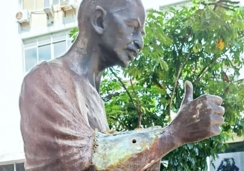 Está em processo de restauração o Gandhi Andante

Foto: Divulgação / FGM