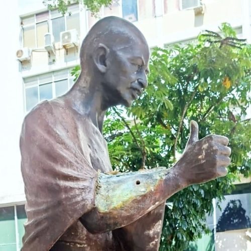 Está em processo de restauração o Gandhi Andante

Foto: Divulgação / FGM