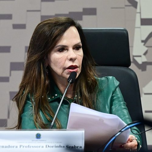 Professora Dorinha Seabra apresentou relatório favorável ao PL 4.668/2020, que está na pauta da CCJ


Foto: Geraldo
 Magela/Agência Senado