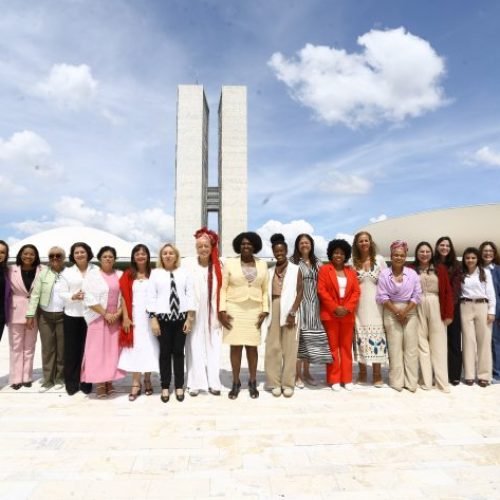 Deputadas da bancada feminina da Câmara 


 Foto: Vinicius Loures / Câmara dos Deputados