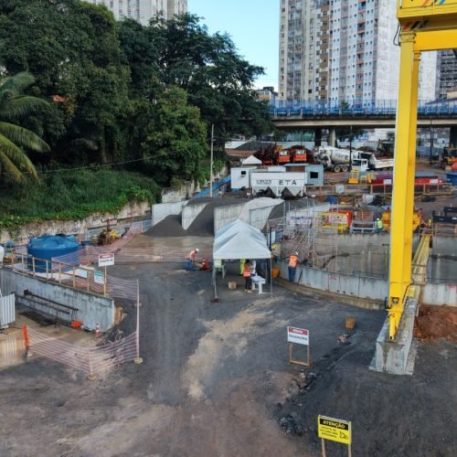 Obras do Tramo IV do Metrô Salvador

Foto: Feijão Almeida/GOVBA